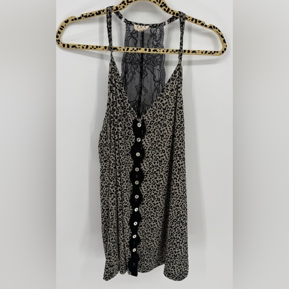 POL Clothing Leopard Print Cami Tank Top - Picture 1 of 10